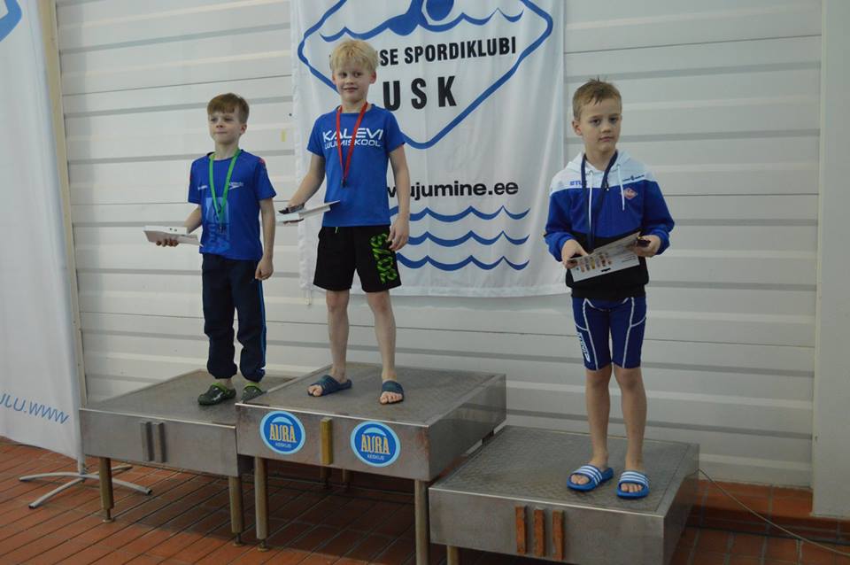 Ragnar Kalvet ujus ennast Tartus poodiumi kõige kõrgemale astmele