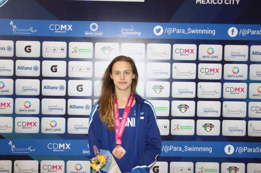 MAAILMA KOLMAS! Susannah Kaul võitis paraujumise MM-ilt pronksmedali