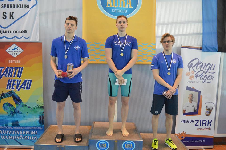 TUBLID! Tartu Kevadelt meie ujujatele kümme medalit