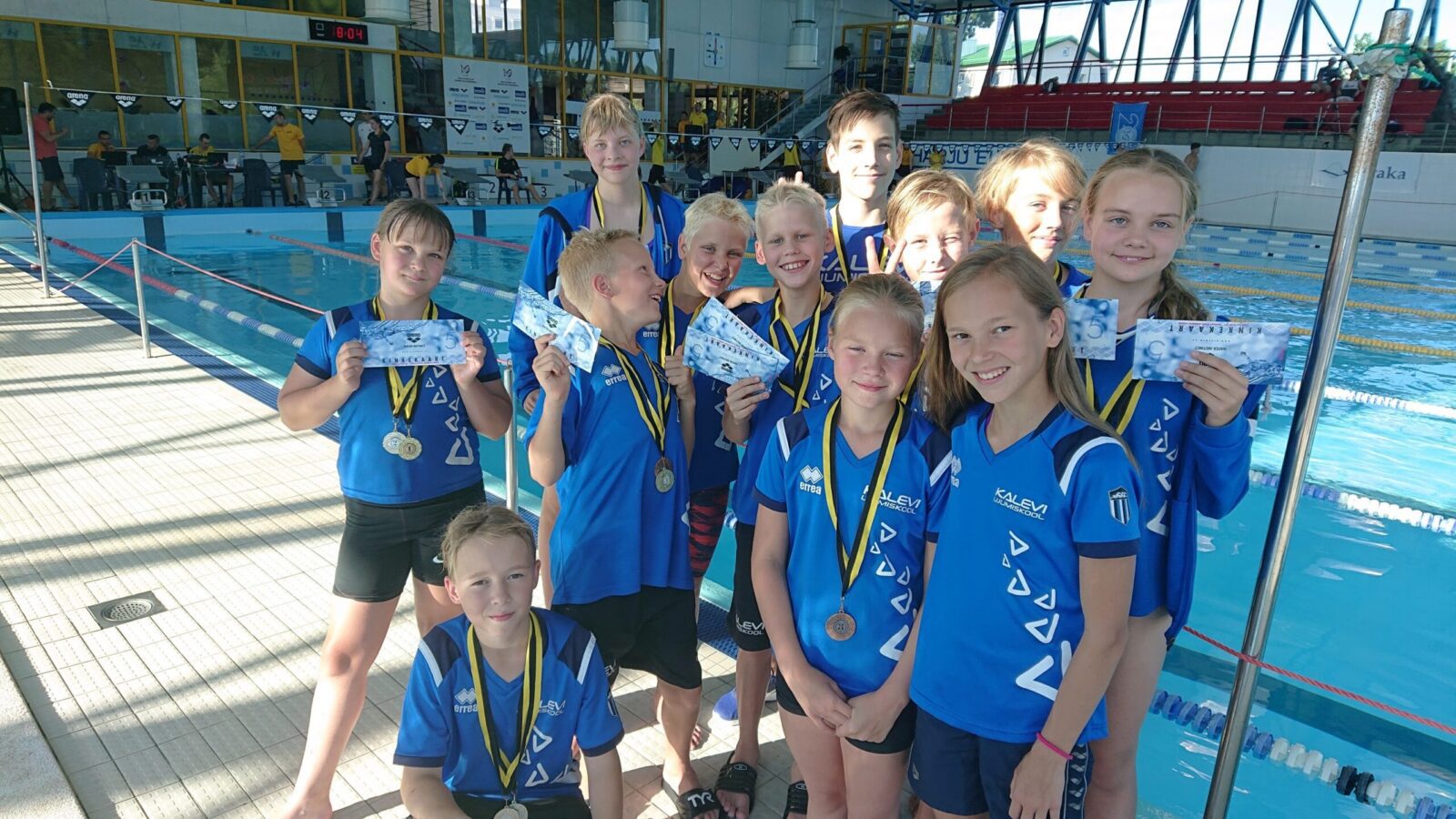 Noored ujujad startisid Keilas toimunud võistlusel Garant Summer Meet
