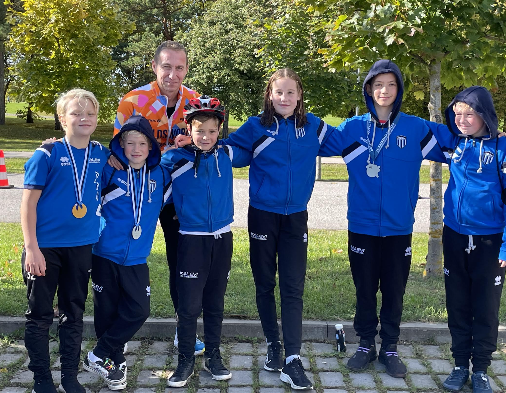 Kalevlased Saaremaa duatlonil